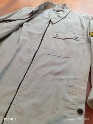 Sobrecamisa Barbour Internacional azul/gris