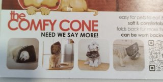 Collare elisabettiano cani Comfy Cone