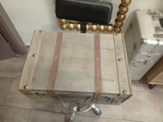 Maleta baúl vintage