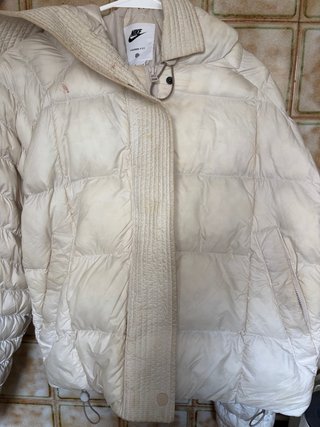 Chaqueta Nike Puffer Talla XL Crema