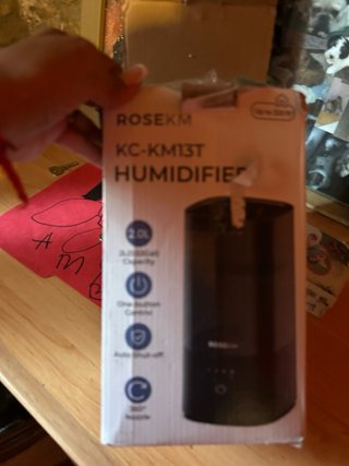 Humidificador ROSEKM KC-KM13T Negro Nuevo