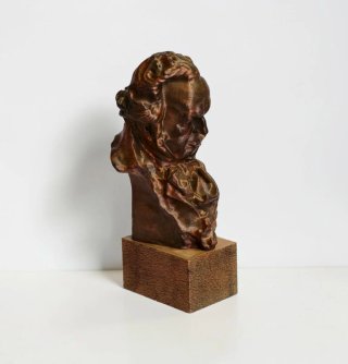 Premio Goya estatuilla figura pintada a mano 3D