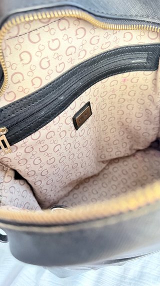 Mochila Guess Negra Original
