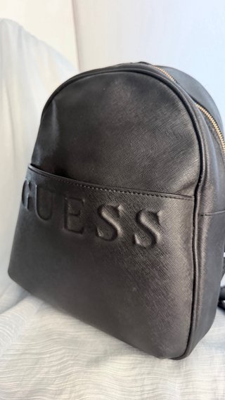 Mochila Guess Negra Original