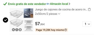 Cestas organizadoras metálicas plateadas antioxida