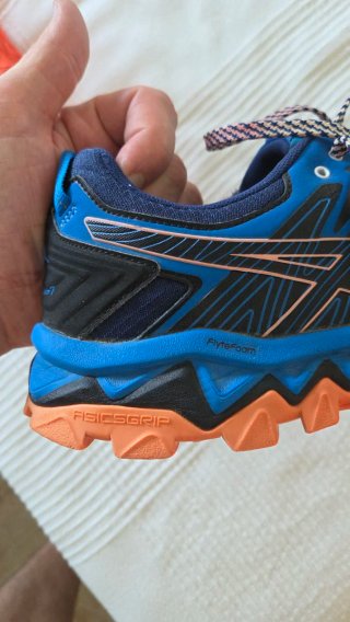 Zapatillas ASICS Trail Running Azul/Naranja
