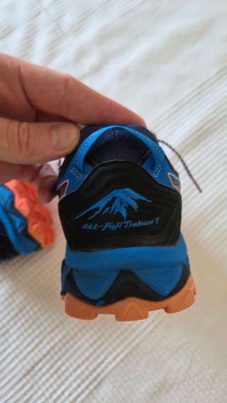 Zapatillas ASICS Trail Running Azul/Naranja