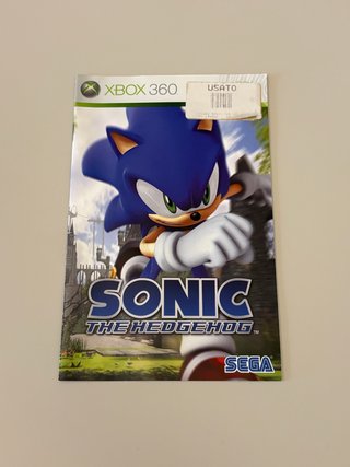 sonic the hedgehog xbox 360 completo pal ita