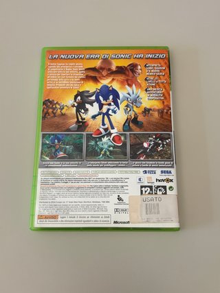 sonic the hedgehog xbox 360 completo pal ita