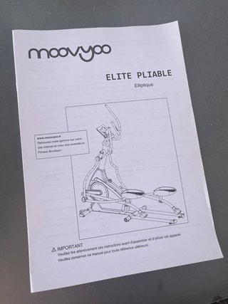 Bici Elíptica Moovyoo Élite Piable (plegable)