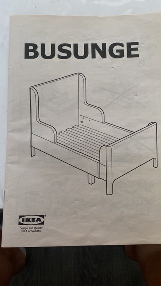 Cama infantil Ikea blanca