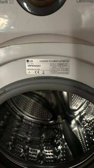 Lavadora LG Direct Drive 8kg