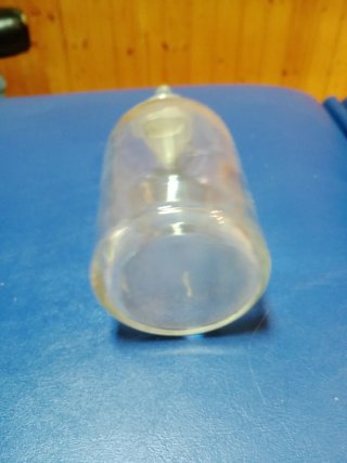 Botella antigua boticario farmacia vidrio