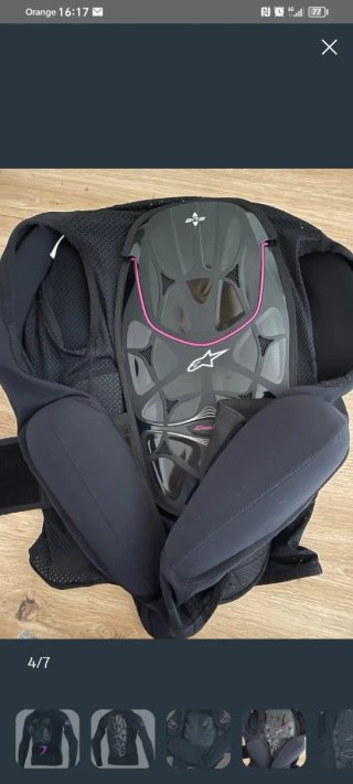 Protector Motocross Mujer Nuevo