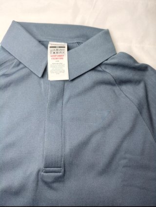 Camiseta Polo Gymshark Azul Talla M