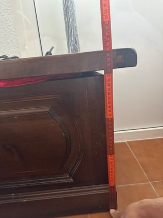 Arcón de madera rústico