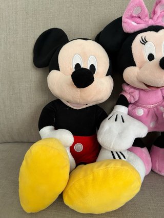 Familia Mickey y Minnie Mouse Peluches