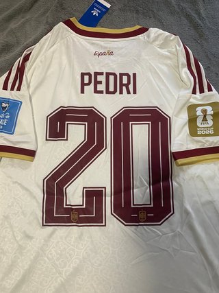 Camiseta España Pedri Talla L Mundial 2026