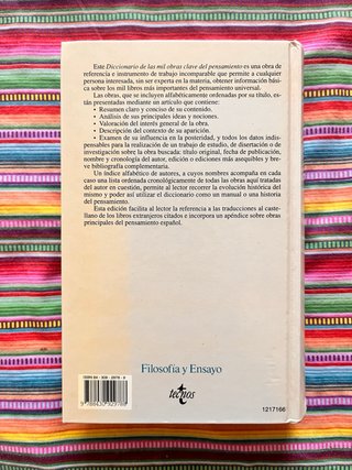 Diccionario de las mil obras clave del pensamiento