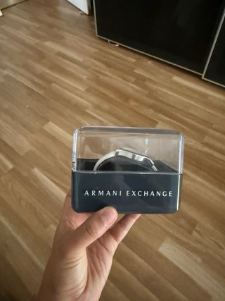 Reloj Armani Plata y Blanco