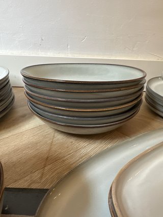 set de vajilla de cerámica 32 piezas ikea Gladelig