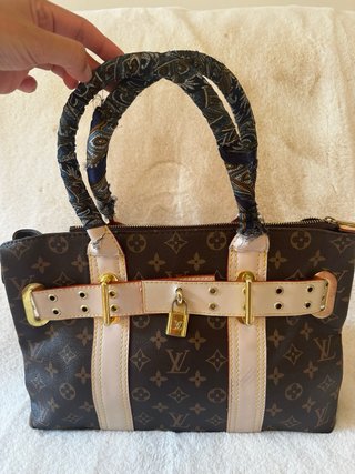 Bolso LV Elegante Beige/Marrón