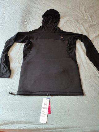 Top de surf Hurley Coast Guard con capucha XL