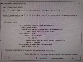 Dell Precision 5820 Xeon 32GB RAM NVIDIA