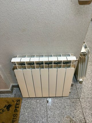 Radiadores de aluminio blancos
