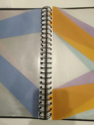 Carpeta de fundas de plástico
