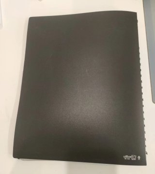 Carpeta de fundas de plástico