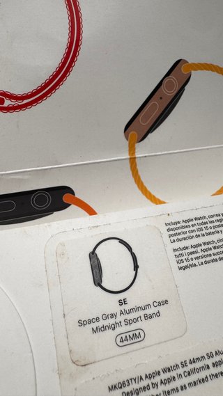 Apple Watch SE 44mm 3ª Gen Negro