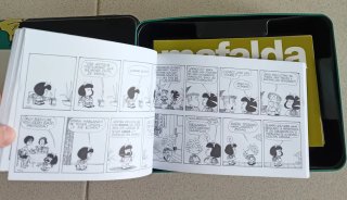 Caja Mafalda colección completa cómics