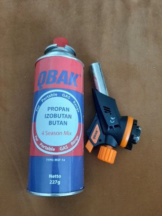 Soplete QBAK con bombona de gas