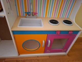 Cocina Infantil de Madera