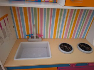 Cocina Infantil de Madera