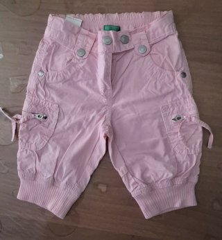 Pantaloni 3/4 bimba, rosa