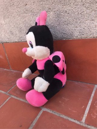 Peluche mariquita rosa