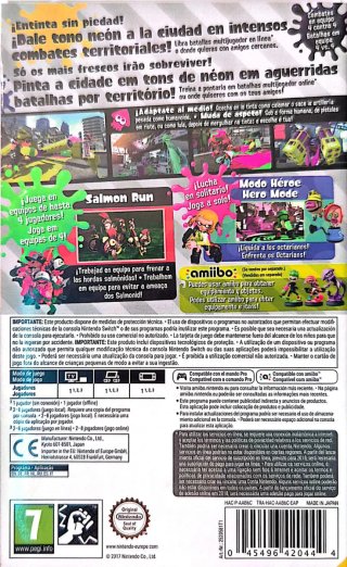 Splatoon 2 Nintendo Switch