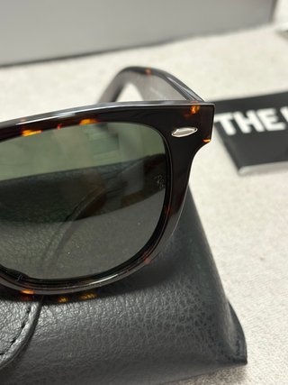 Gafas de Sol Ray-Ban Wayfarer Tortoise/G15 Green