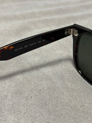 Gafas de Sol Ray-Ban Wayfarer Tortoise/G15 Green
