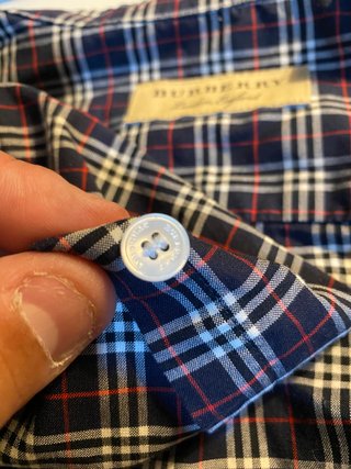 Camicia Burberry London Uomo Check 3XL Cotone