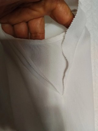 Blusa Promod bianca viscosa taglia M