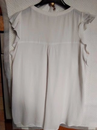 Blusa Promod bianca viscosa taglia M