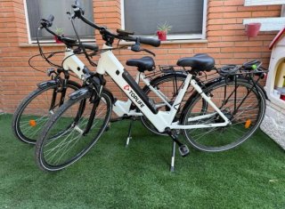 Bicicleta Eléctrica TOPLIFE Blanca