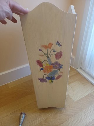 Paragüero de madera artesano