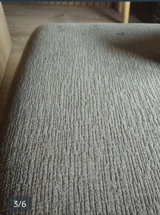 Sofá modular beige y marrón