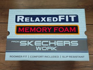 Skechers Work Relaxed Fit Memory Foam