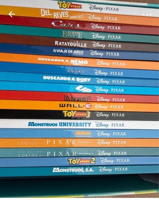 Cuentos +DVD Pixar