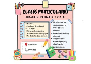 CLASES PARTICULARES EN GUADALAJARA